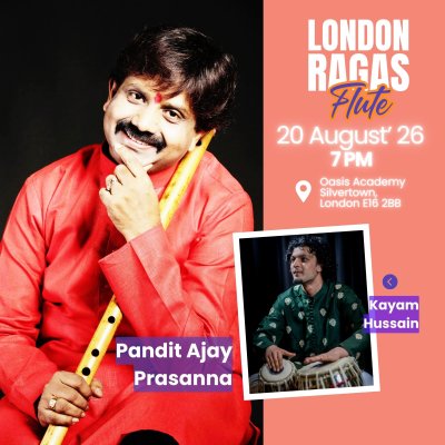 KalaSudha-Concert-20-August-2026-London-Pandit-Ajay-Prasanna