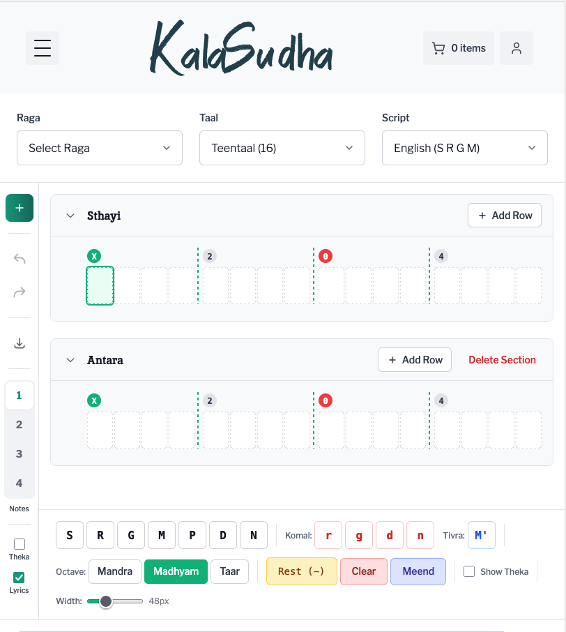 KalaSudha-Compose-Notation-TabUI-v1
